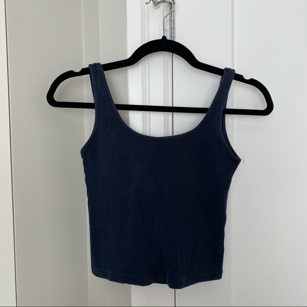 ❄️ Brandy Melville Low Back Cropped Tank​​​​​